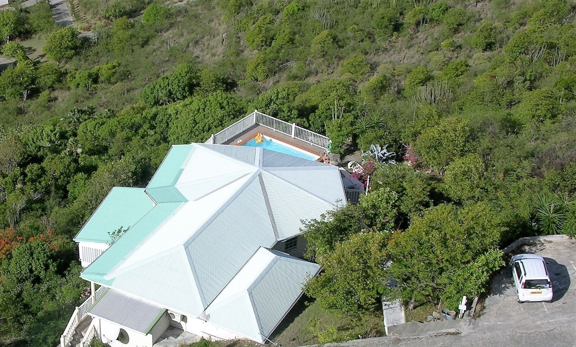 Le Nid d’Aigle St Barth Hotel View
