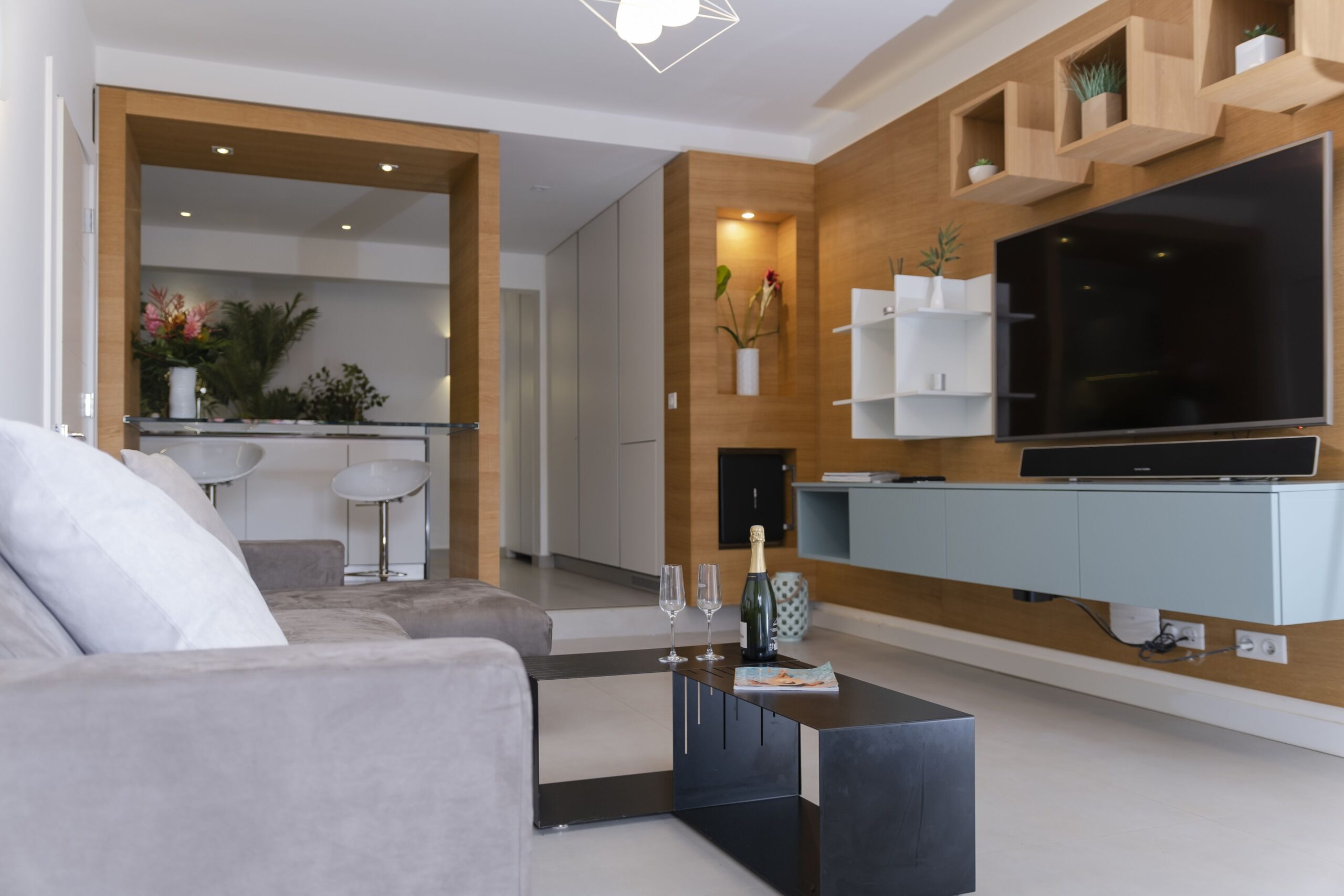 Open-plan living room