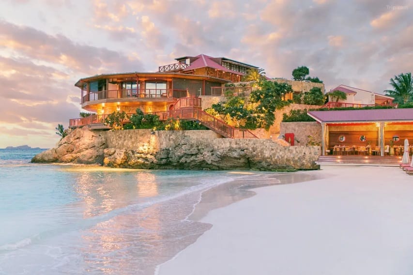 Sand Bar Restaurant at Eden Rock St. Barths