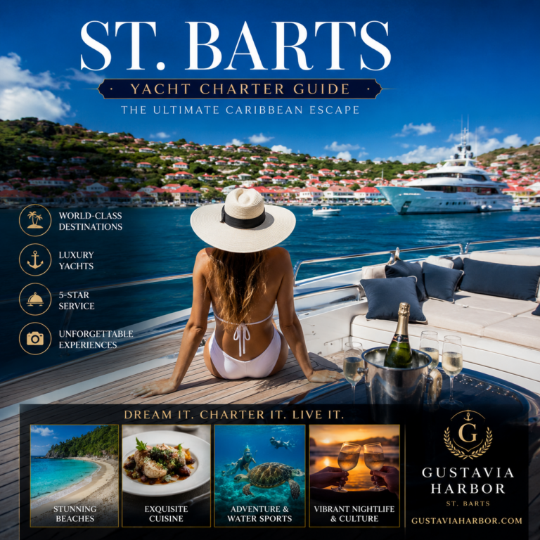 St Barts Yacht Charter Guide 2026: Day Trips, Week Charters & Prices